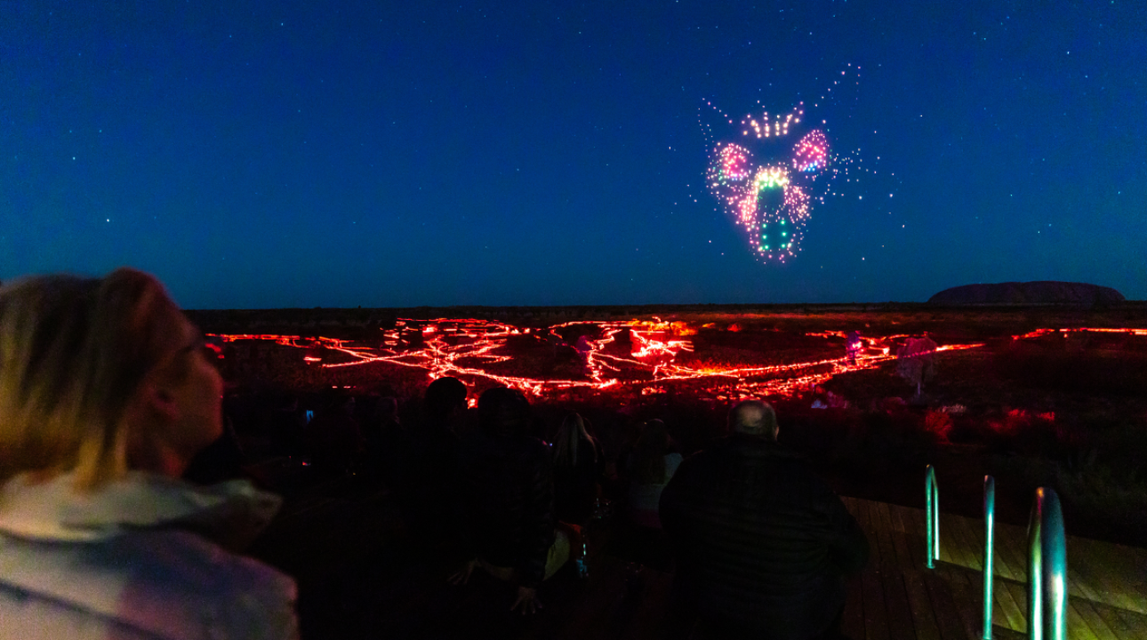 About Wintjiri Wiru: A Uluru Show Of Lights | Ayers Rock Resort